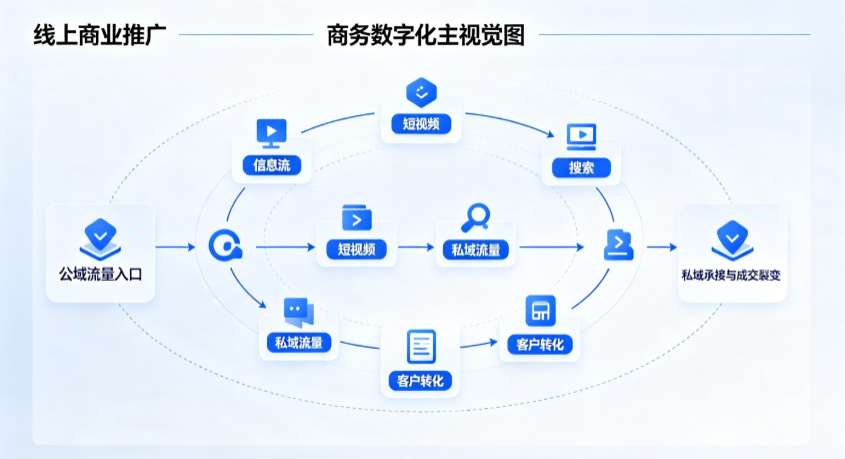大宁县线上商业推广怎么做？全域流量闭环搭建与低成本转化实战指南